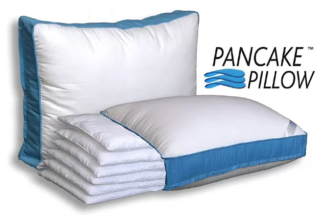 Pancake-pillow